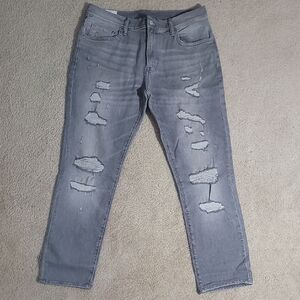 H&M Distressed Gray Men's Jeans